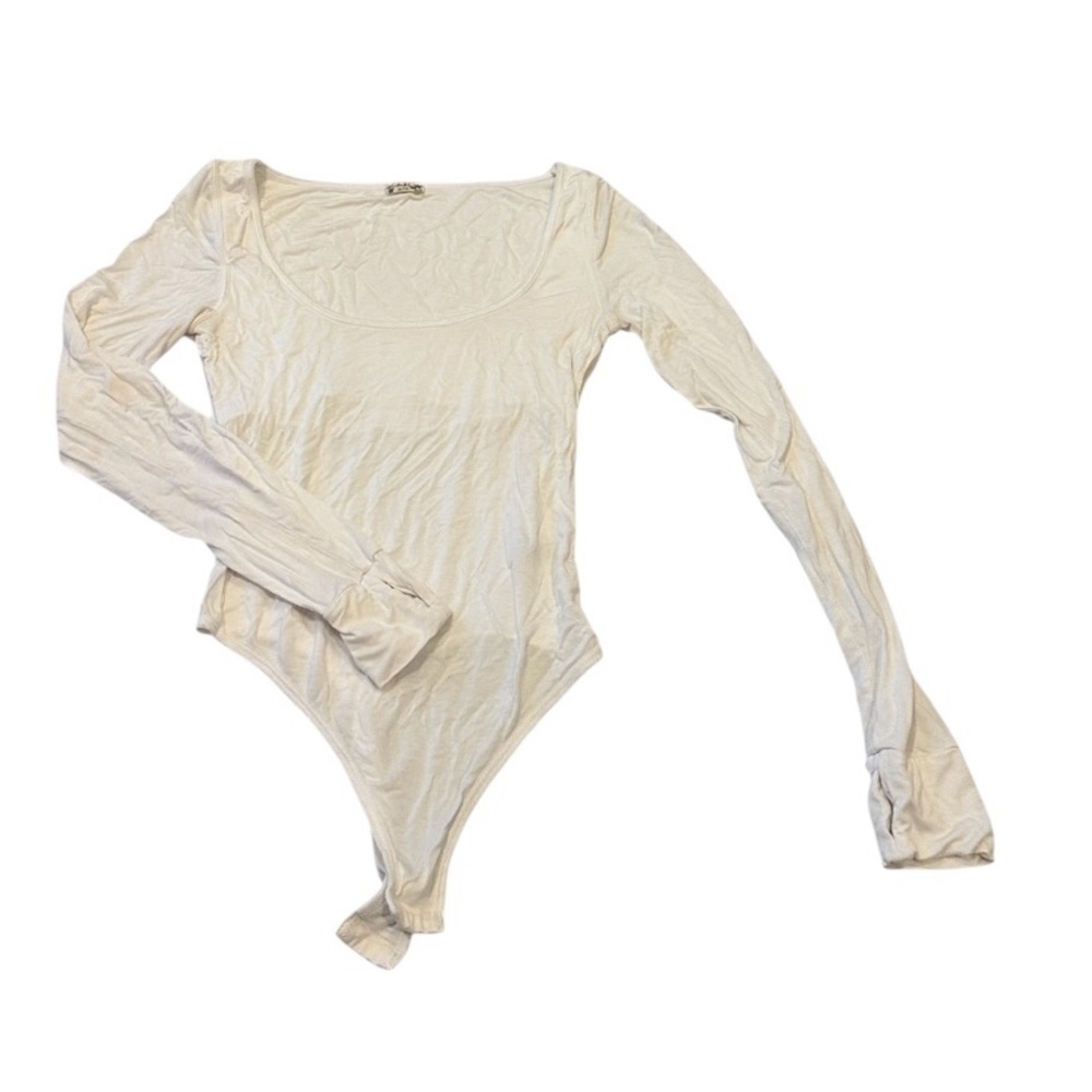 Free People Cotton White Body Suit - Picture 2 of 13
